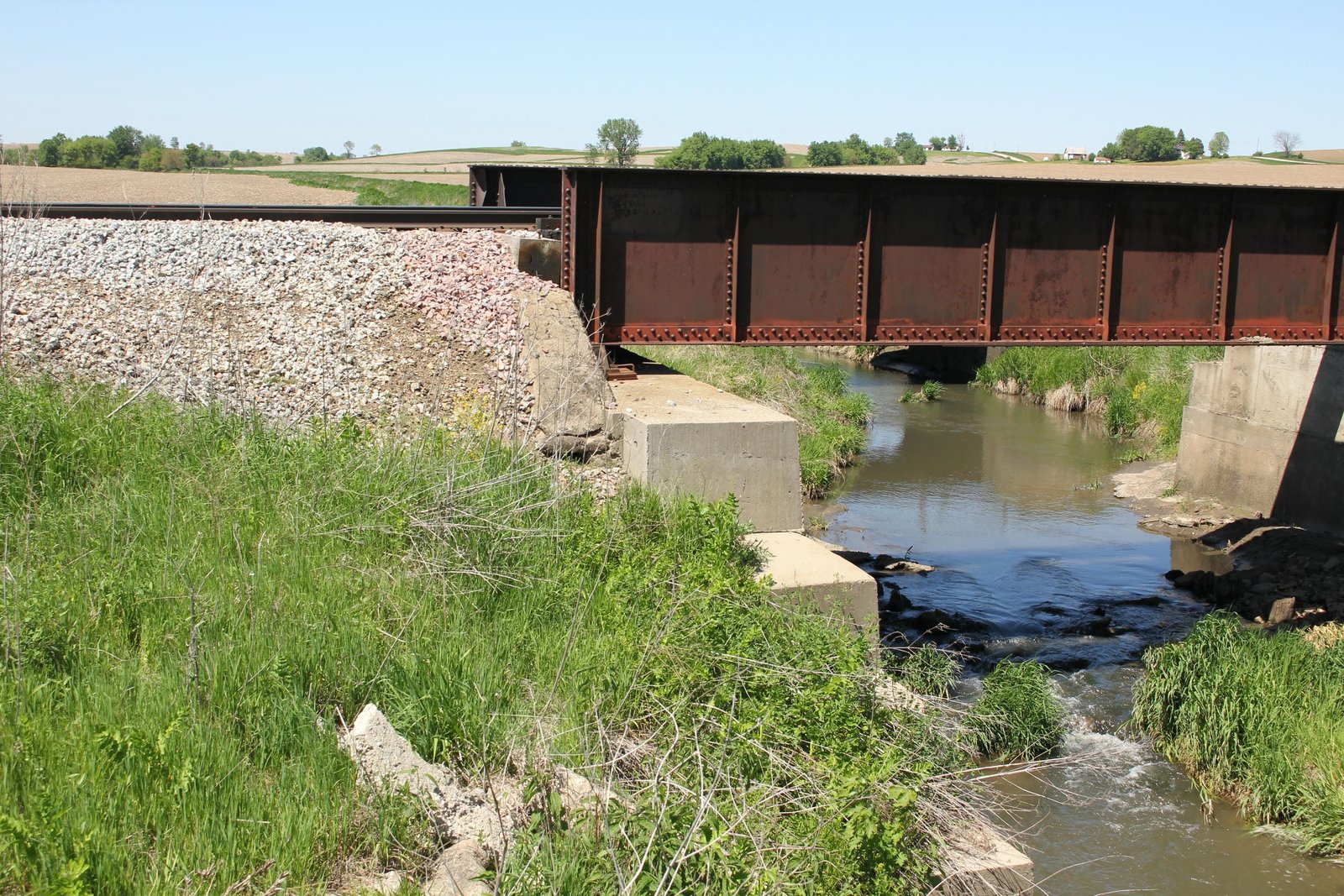 West abutment